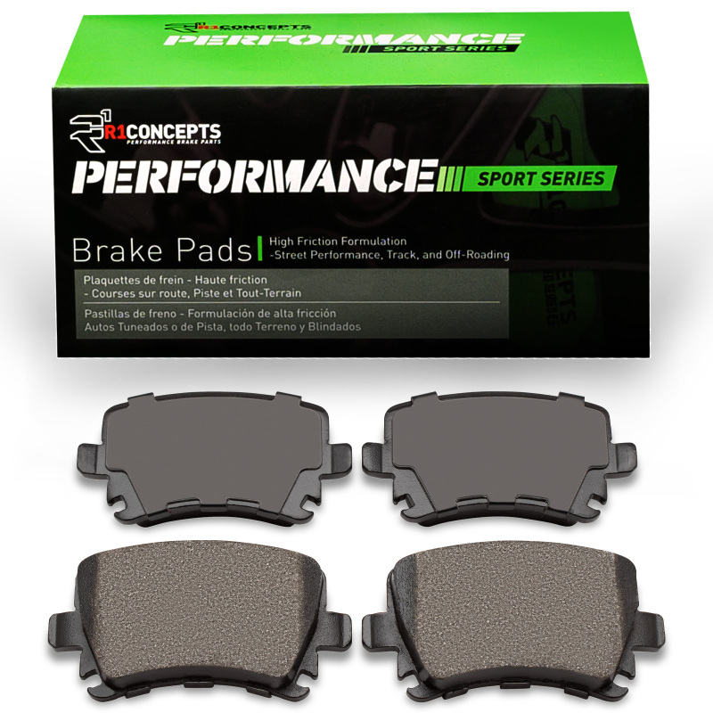 Volkswagen Passat Brake Pads - Rear - R1 Concepts - Performance Sport - `00-`21